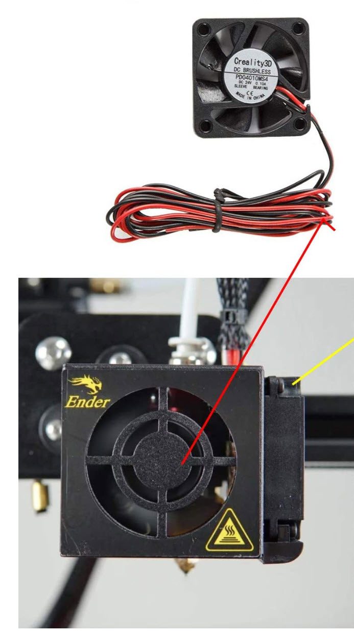 Creality 4010 Axial fan 